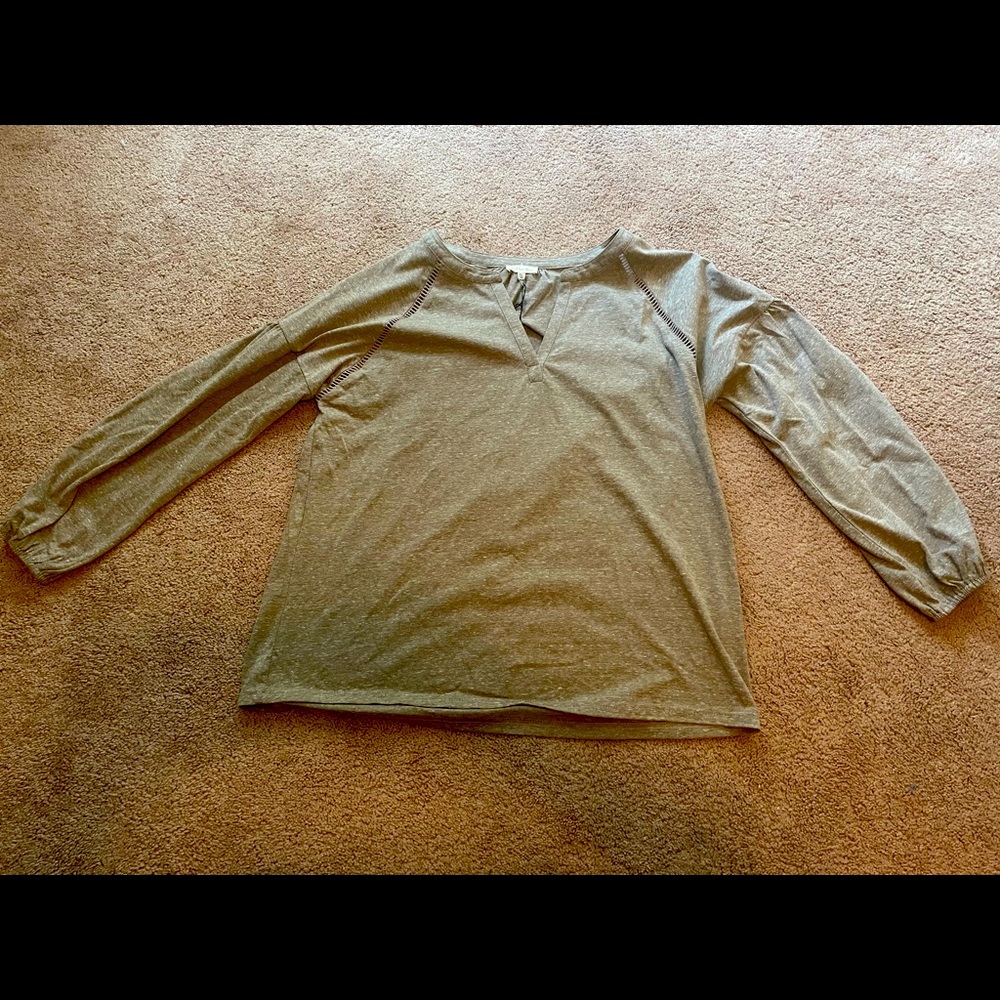 Cotton Blue Long Sleeve Size XL